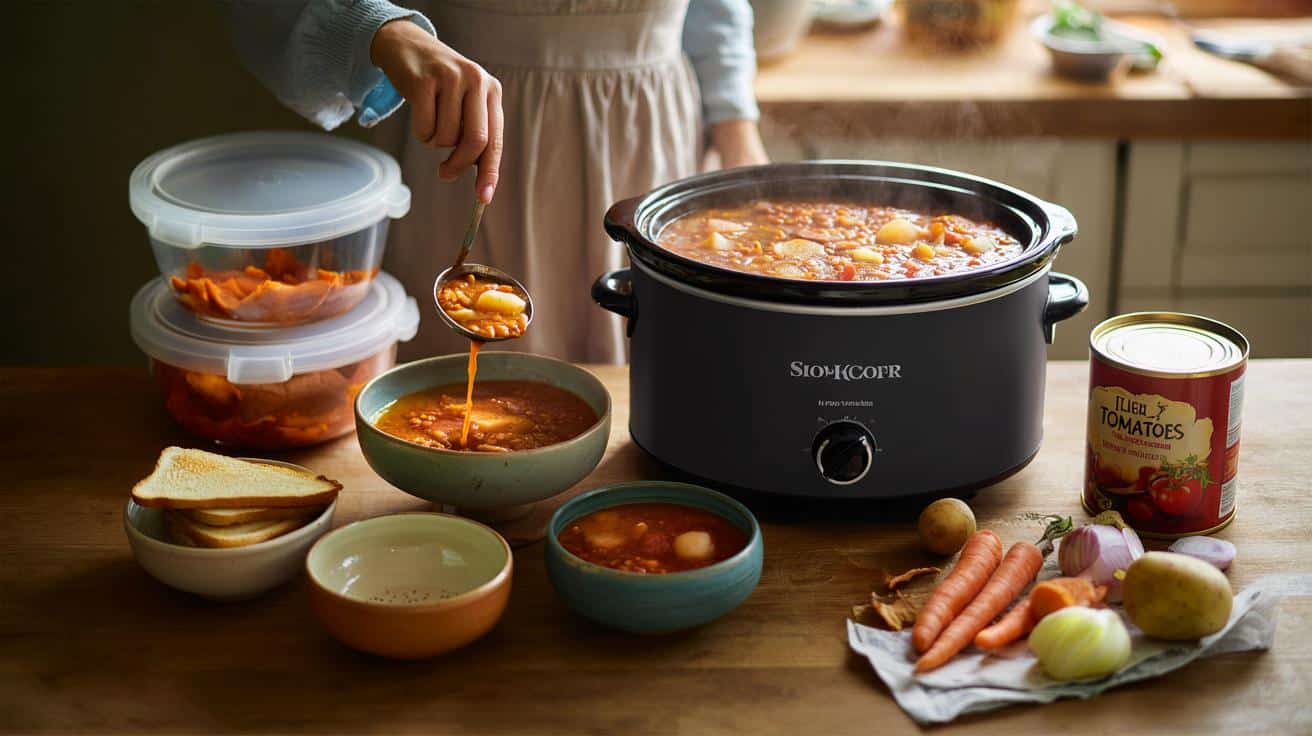 Budget cooks say this £3 slow cooker recipe feeds a family of four for two days