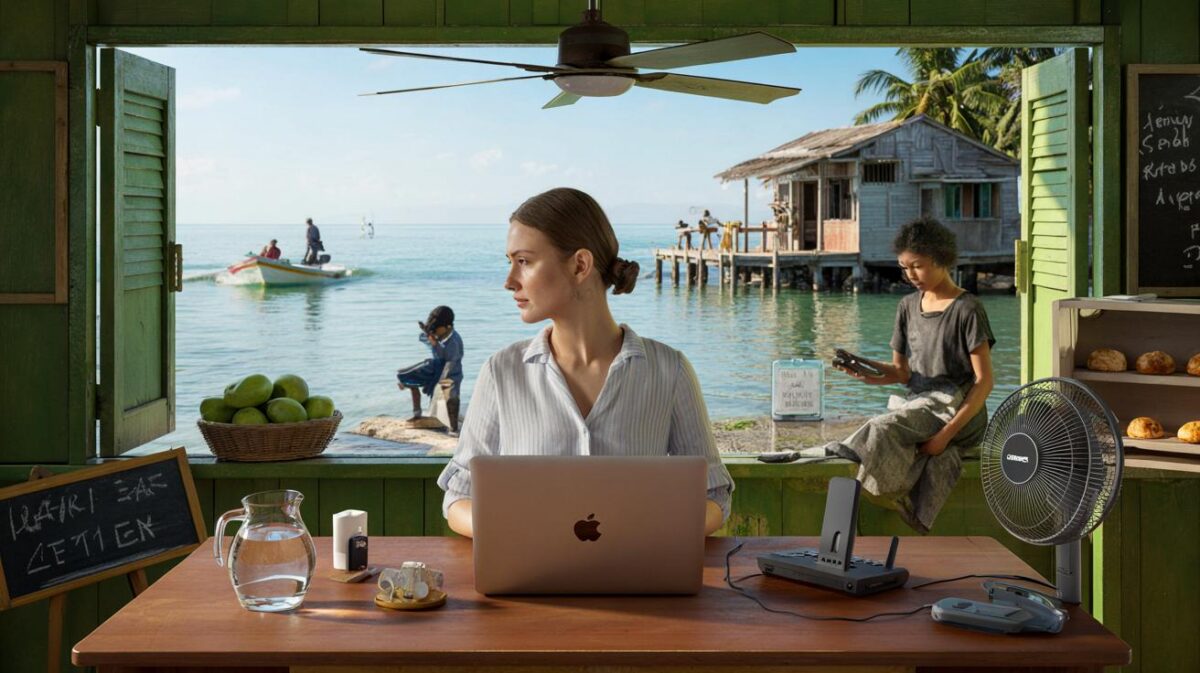 People are trading 9-to-5s for this quiet island where rent costs less than a takeaway