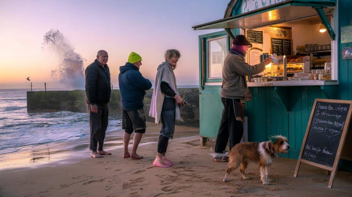 The seaside café where locals start every morning barefoot – and never look back